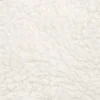 Solid Natural Creamy White Sherpa Plush Fleece Fabric | By the Yard