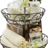Sorbus 2-tier Countertop Basket Bronze