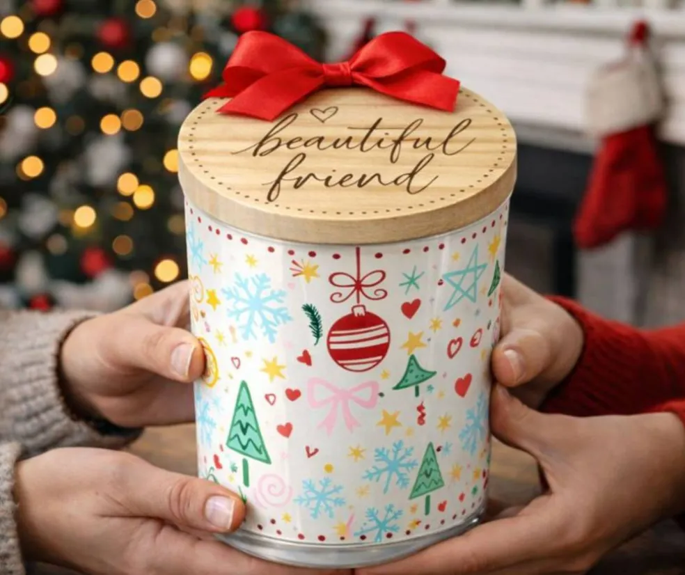 Soy Candle Beautiful Friend Christmas