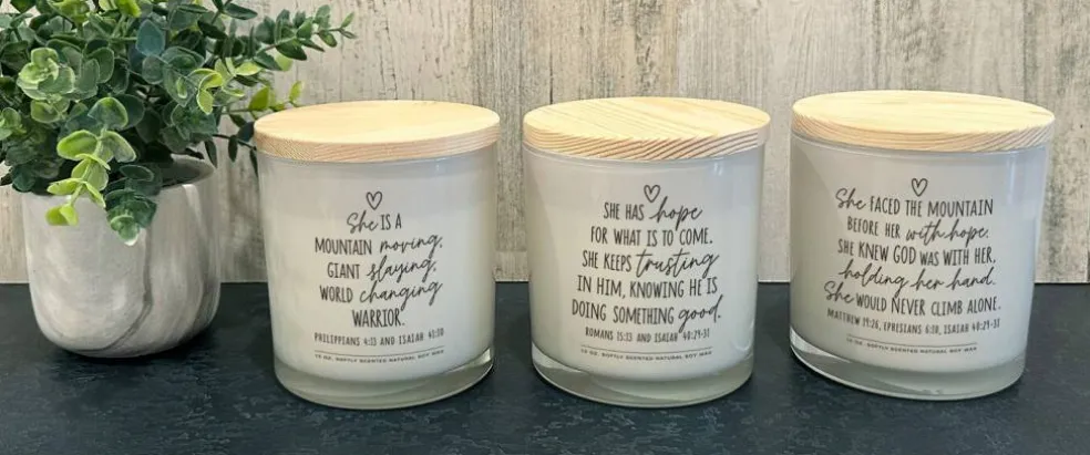 Soy Candle She Faced The Mountain
