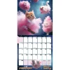2027 Space Cats Mini Calendar