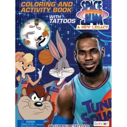 Space Jam: A New Legacy™ Coloring & Activity Book with Tattoos