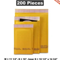Spacious Shipping & Packing Boxes - 11 1/2'', D = 16'', D = 10 1/2" x 14 3/4" for Secure and Versatile Packaging