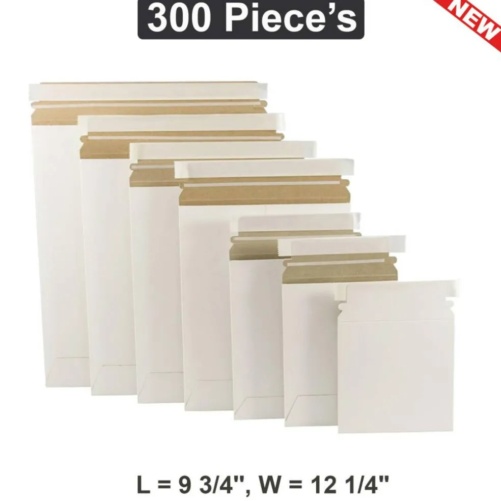Spacious Shipping & Packing Boxes L9 3/4",W12 1/4" for Reliable and Flexible Packaging