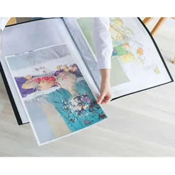 Sparkly Selections Black Diamond Painting Kit Storage Folder Book, 16.5" x 23.4"