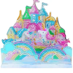 Sparkly Selections Castle with Unicorns 3D Decoration Diamond Painting