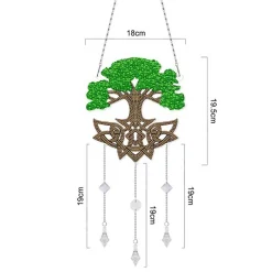 Sparkly Selections Celtic Tree Acrylic Wall Hanger Diamond Painting