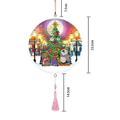 Sparkly Selections Christmas Tree Diamond Painting Wall Decoration Kit