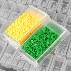 Sparkly Selections Clear Diamond Painting Storage Container with 64 Bottles