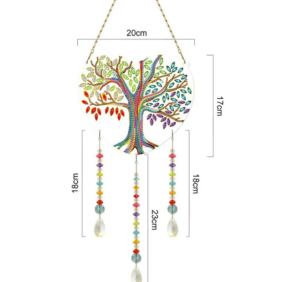 Sparkly Selections Colorful Tree Acrylic Wall Hanger Diamond Painting