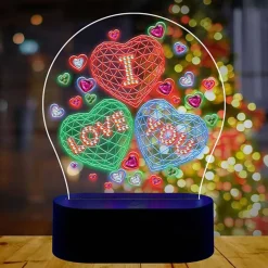 Sparkly Selections I Love You 3D Lamp Diamond Painting