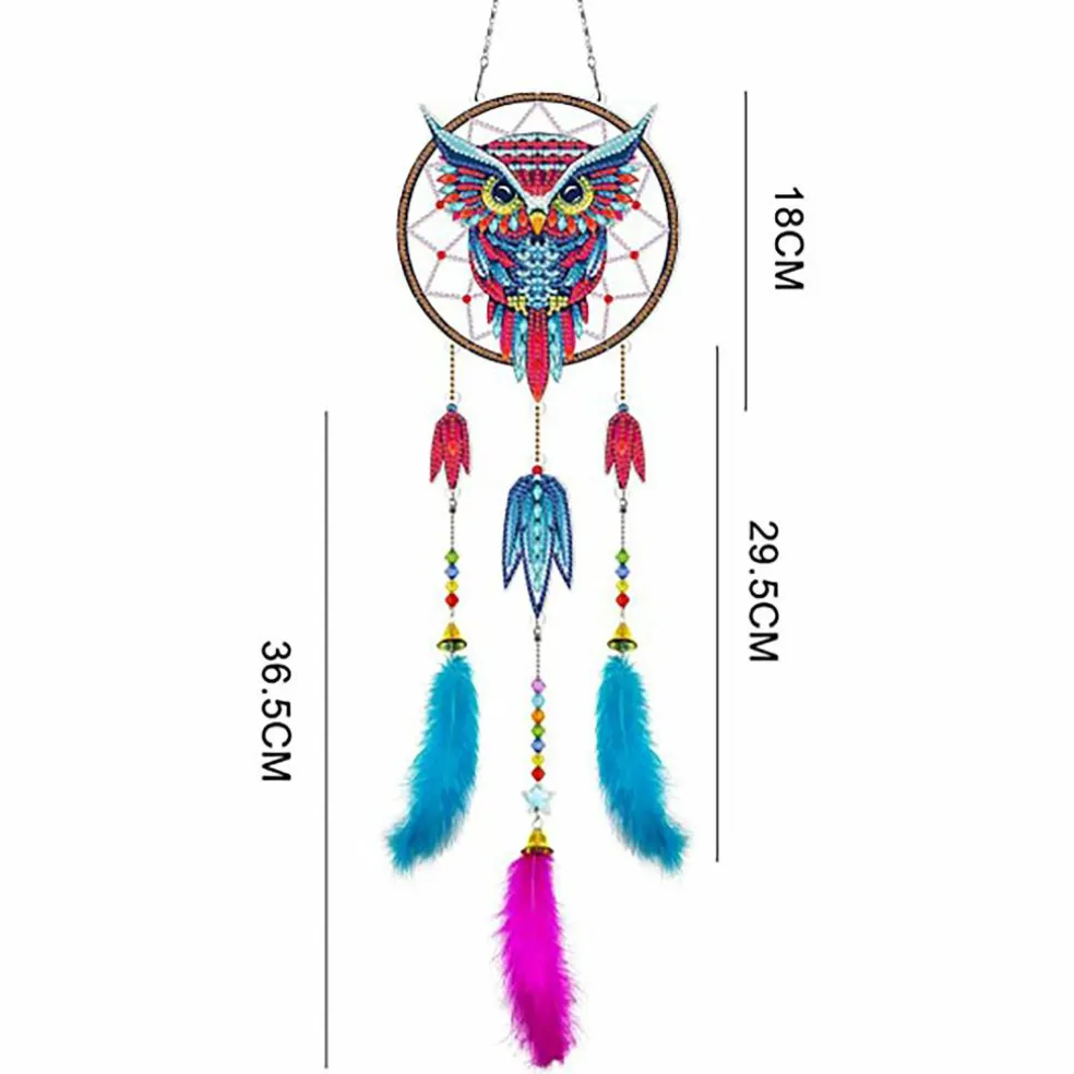 Sparkly Selections Owl Dreamcatcher Diamond Painting