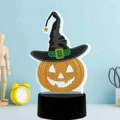 Sparkly Selections Pumpkin Lamp Diamond Art Kit