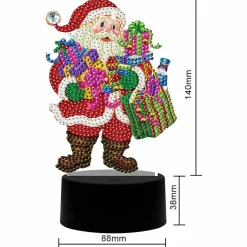 Sparkly Selections Santa Lamp Diamond Art Kit