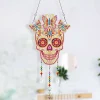 Sparkly Selections Skull and Butterflies Wall Hanger Diamond Painting