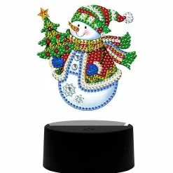 Sparkly Selections Snowman Lamp Diamond Art Kit