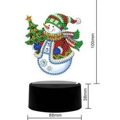 Sparkly Selections Snowman Lamp Diamond Art Kit