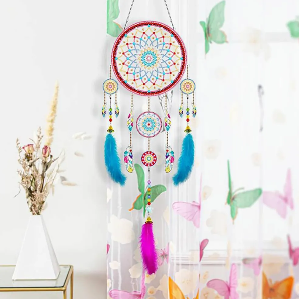 Sparkly Selections Spiral Dreamcatcher Diamond Painting