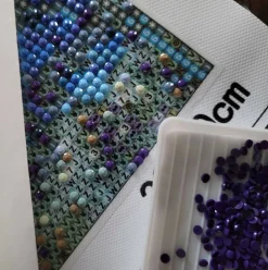 Sparkly Selections Young Witch Diamond Painting Kit, Round Diamonds