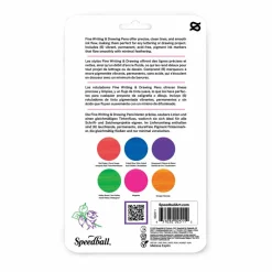 Speedball® Elegant Writer® 6 Color Micro-Tip Fine Writing & Drawing Set