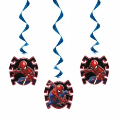 Spider-Man Hanging Swirling Décor, 3ct.