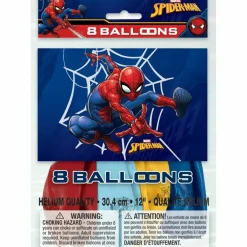 12" Spider-Man Latex Balloons, 8ct.