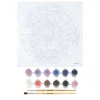 8" Spider Paint-by-Number Plywood Surface Kit by Artist's Loft®