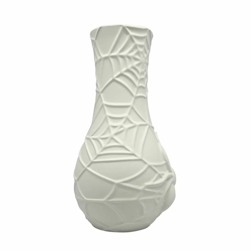 9" Spiderweb DIY Ceramic Vase by Make Market®