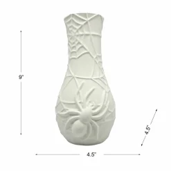 9" Spiderweb DIY Ceramic Vase by Make Market®