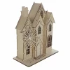 11.75" Spiderweb Villa DIY LED Wood Décor by Make Market®