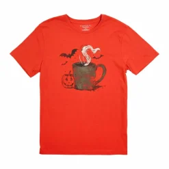 Spooky Coffee Adult T-Shirt