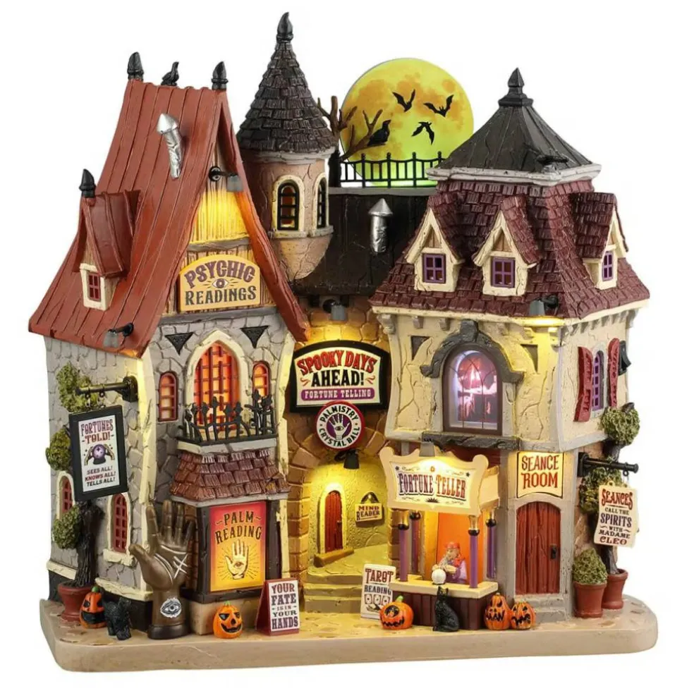 Spooky Days Ahead - Lemax Spooky Town Facade