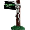 Spookytown This Way Sign - Lemax