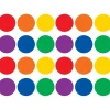Spot On® Dry-Erase Desktop Writing Spots Colorful Circles - 4", 12 Per Pack, 2 Packs