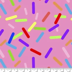 Sprinkles Anti-Pill Fleece Fabric | By The Yard