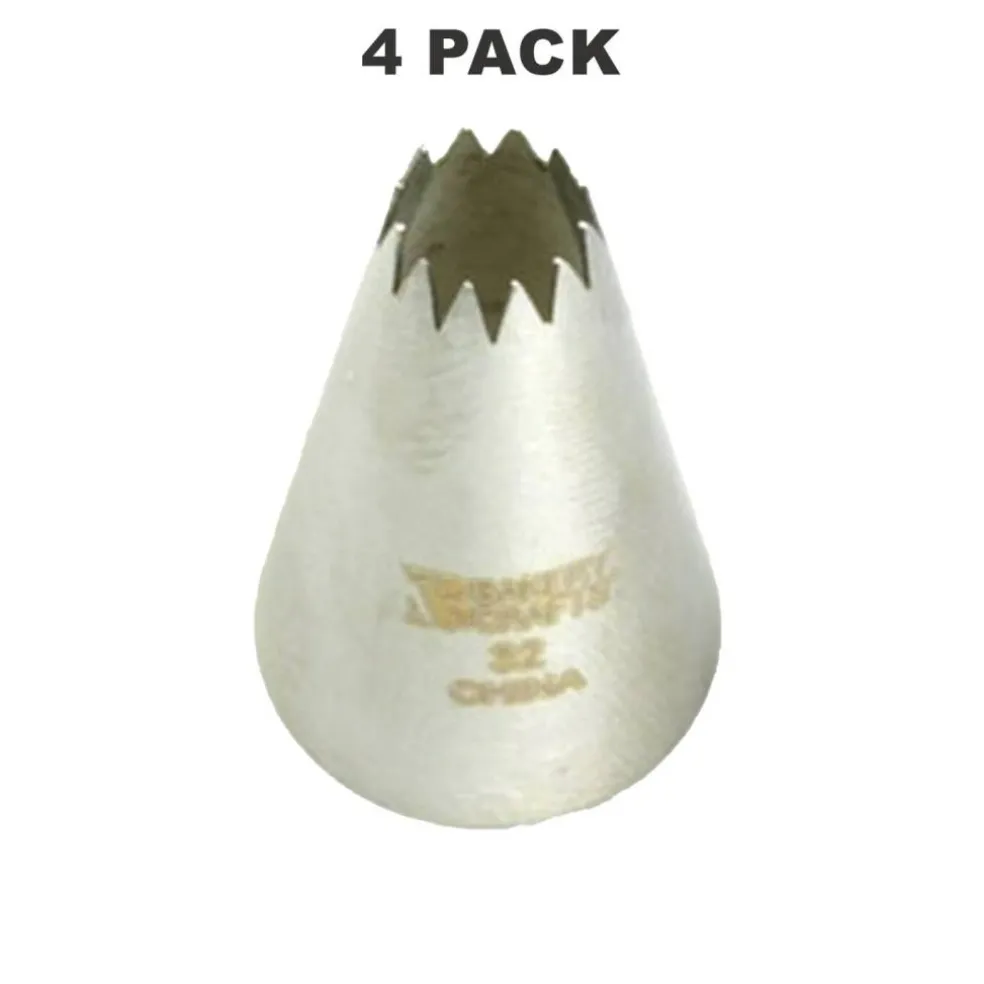 SS Decor Open Star Decorating Tip