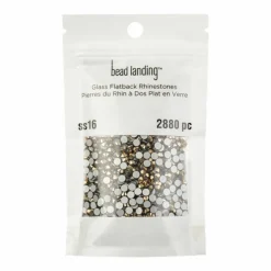 SS16 Glass Flatback Rhinestones by Bead Landing™