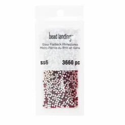 SS6 Glass Round Flatback Rhinestones by Bead Landing™
