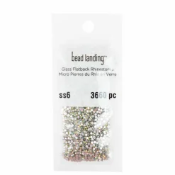SS6 Glass Round Flatback Rhinestones by Bead Landing™