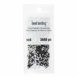 SS6 Glass Round Flatback Rhinestones by Bead Landing™