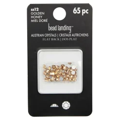 SS12 Round Flatback Austrian Crystals by Bead Landing™, 65ct.
