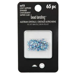 SS12 Round Flatback Austrian Crystals by Bead Landing™, 65ct.