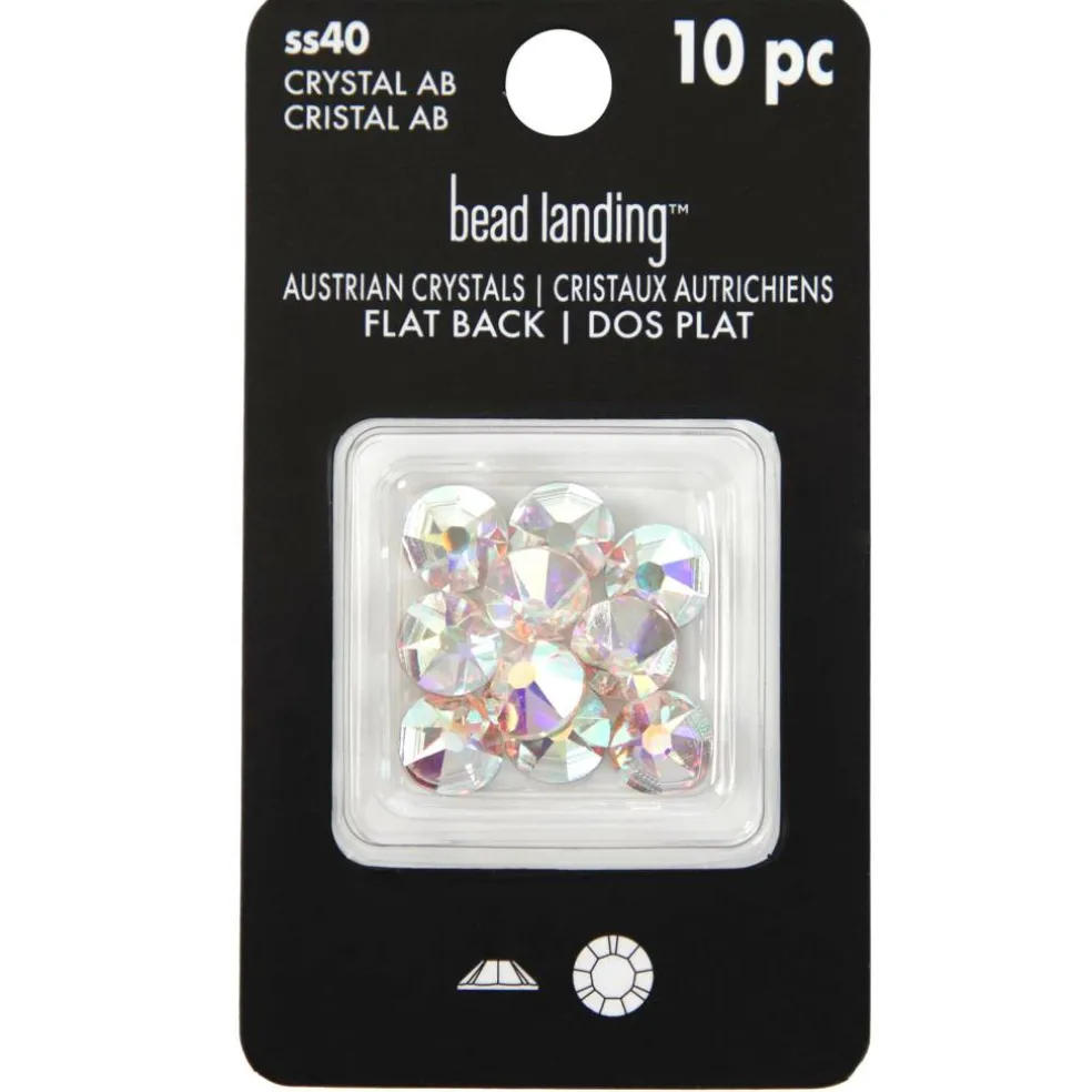 SS40 Round Flatback Austrian Crystals, 10ct. by Bead Landing™