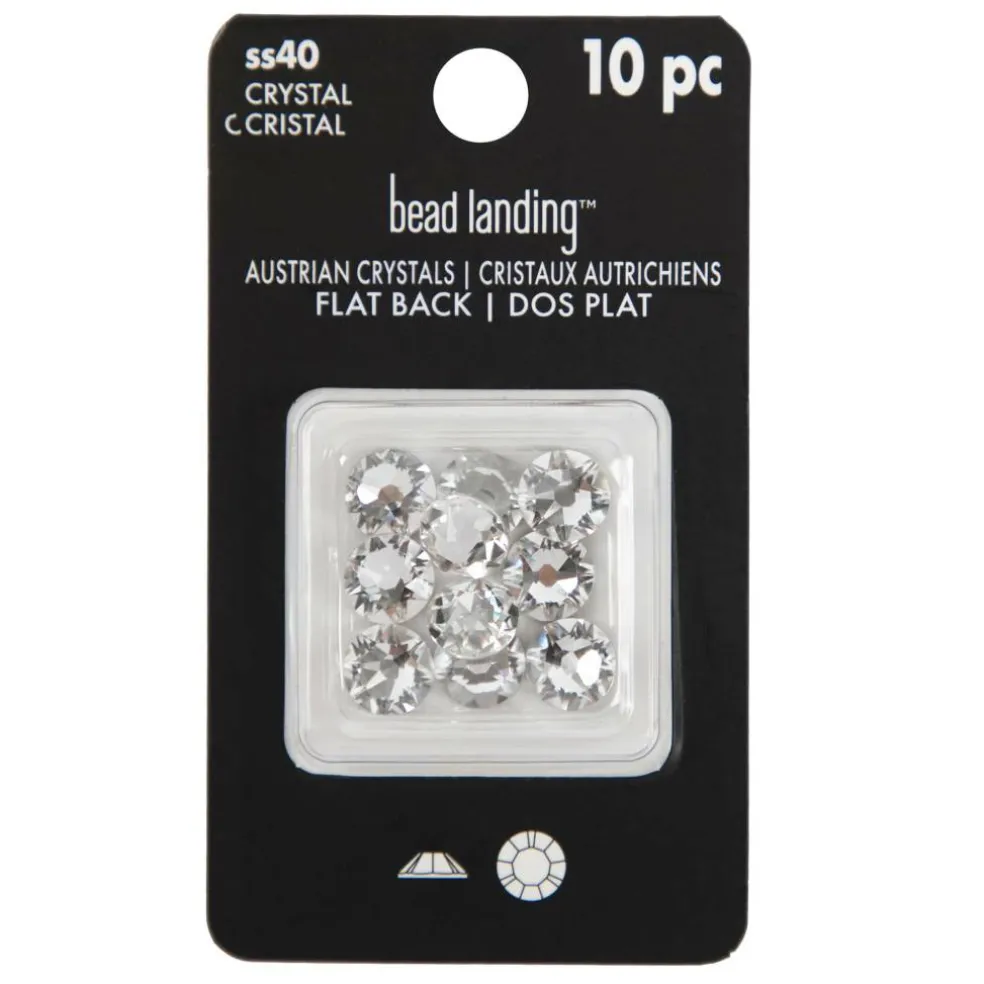 SS40 Round Flatback Austrian Crystals, 10ct. by Bead Landing™