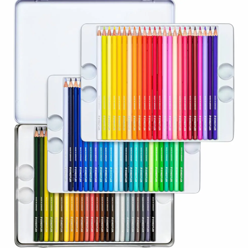 Staedtler® 72 Colored Pencils Tin Set