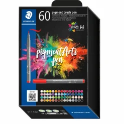 STAEDTLER® Pigments Arts 60 Color Brush Pen Set