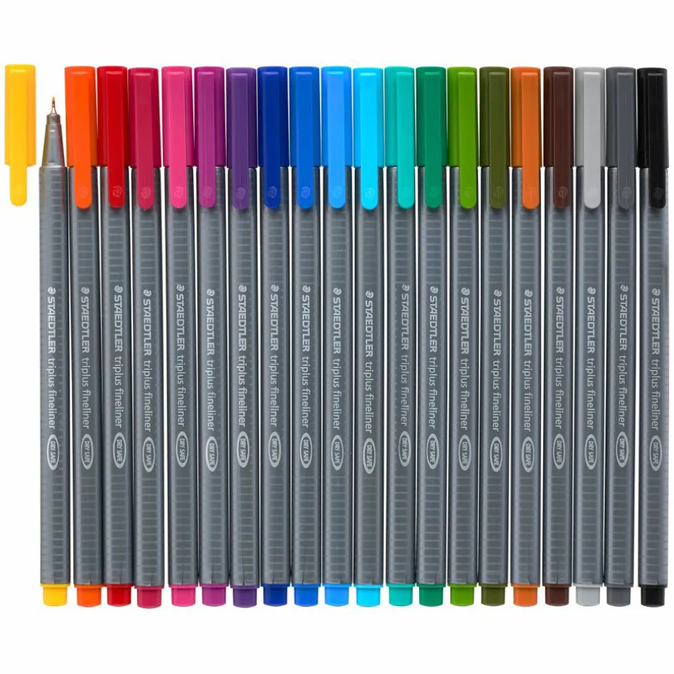 Staedtler® Triplus® Fineliners, 20 Count
