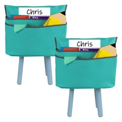 Standard Chair Cubbie™, 14", Seafoam Green, Pack of 2