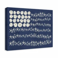 Starfish Flag Canvas Wall Art
