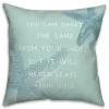 Starfish Soul Throw Pillow